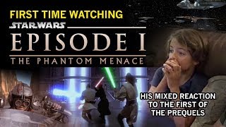 STAR WARS Episode I: My Son&#39;s MIXED Reaction to The Phantom Menace