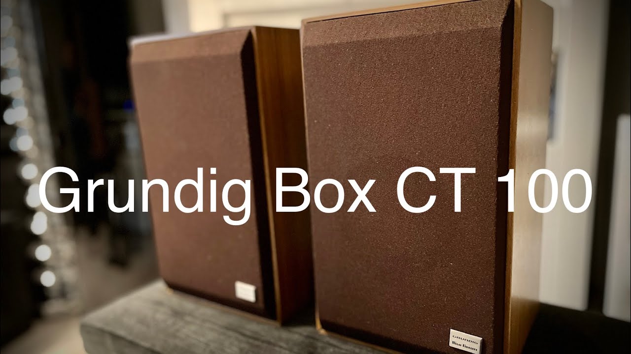 Grundig box ct 100 high fidelity - YouTube