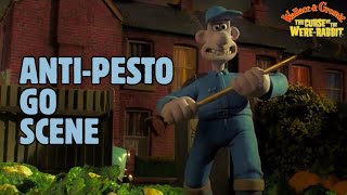 Anti-Pesto Go Scene | Wallace &amp; Gromit: The Curse of the Were-Rabbit 