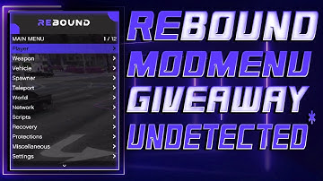 REBOUND MOD MENU SHOWCASE *LATEST* | GTA ONLINE