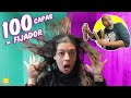 RETO 100 CAPAS DE FIJADOR EN MI PELO 😱 Nuevo Cambio de look | Jordi arruinó mi cabello Jordi y Bego