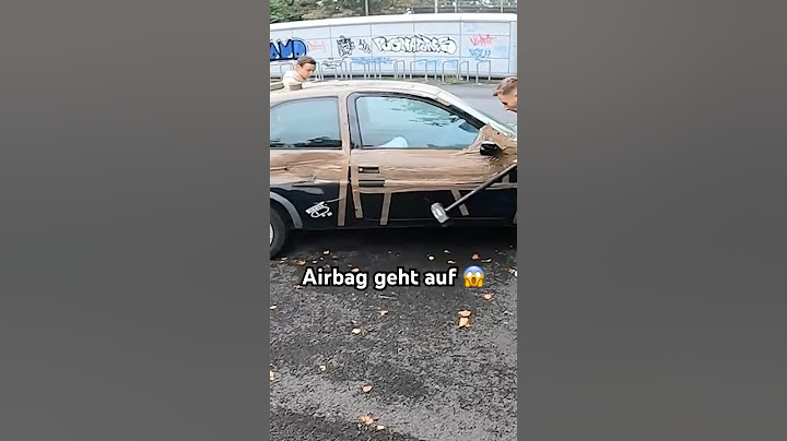 Airbag just opens 🥸