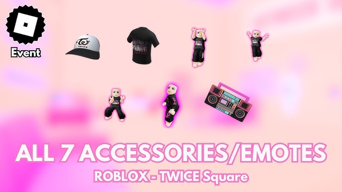 GET TWICE BLONDE PIGTAILS FREE HAIR 🤩🥰 Roblox New Free Hair / TWICE  Square 