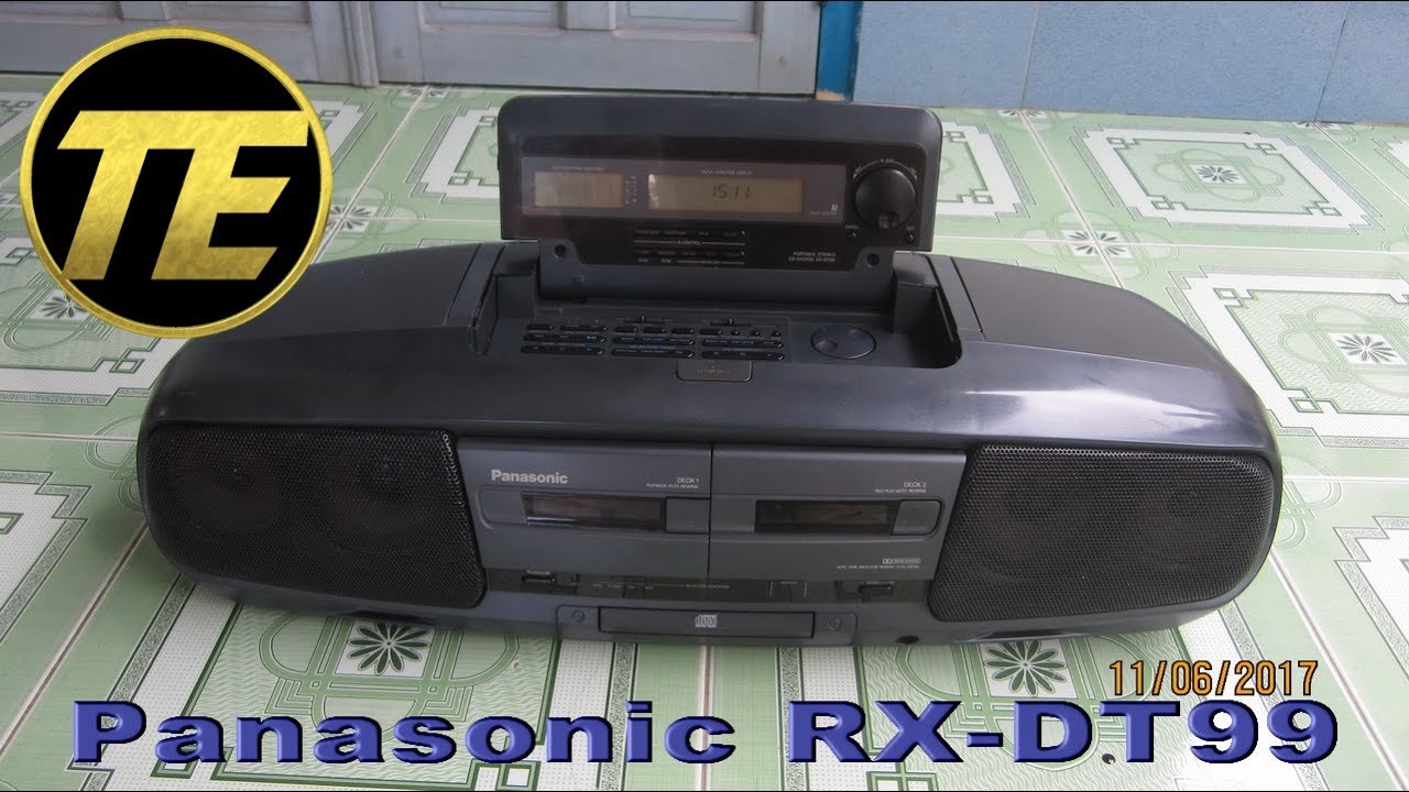 panasonic rx d21 cd stereo radio cassette recorder