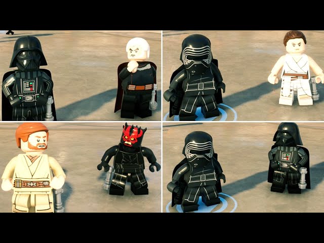 LEGO Star Wars: The Skywalker Saga - All Character Interactions class=