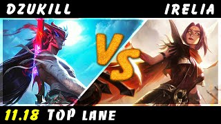 Dzukill - Yone vs Irelia TOP #2 Patch 11.18 - Yone Gameplay