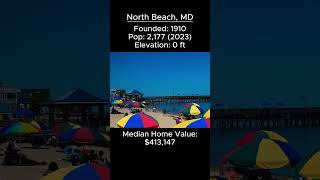 Random US Towns: North Beach, MD #shorts