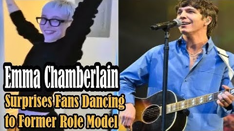 Emma Chamberlain Surprises Fans Dancing to Former Role Model’s Hit #NostalgiaVibes #CandidMoments