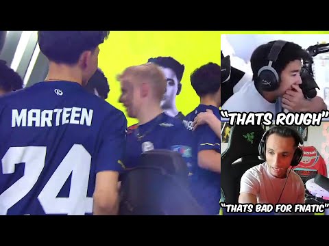 FNS & s0m Reacts To Karmine Corp Beating KOI In VCT