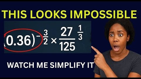 The Most Confusing Indices Question Simplified Step-by-Step! | Master Fractional & Negative Powers