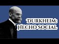Durkheim, Los Hechos sociales forman al individuo incluso en lo mas intimo y personal