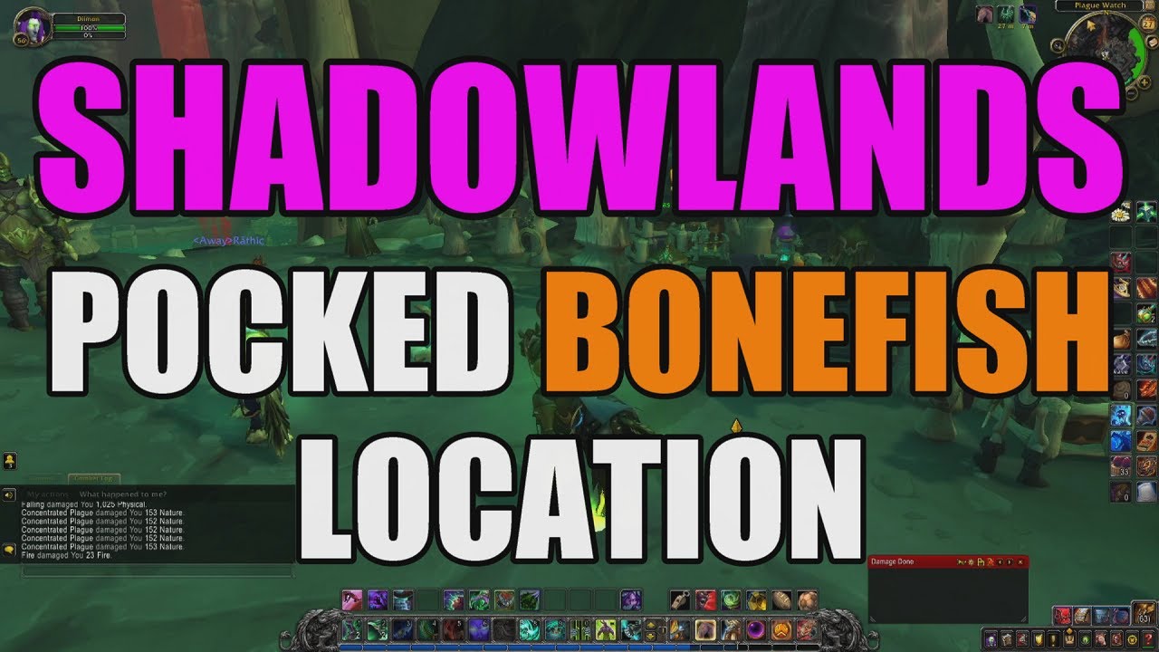 Pocked Bonefish Location in Shadowlands