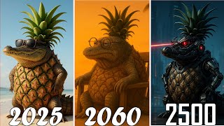 Evolution Of Crocodildo Penisini Italian Brainrot Animals