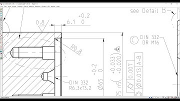 [no sound] QA CAD box capture method example for bilateral unequal tolerance in text selectable PDF