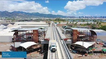 Construction Update // Āhua to Kahauiki Station // Drone Flyover // November 2022