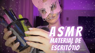 Meu Material de Escritório | ASMR Relaxante Pra Você