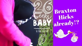 26 week pregnancy update\/\/ plus size bump shot