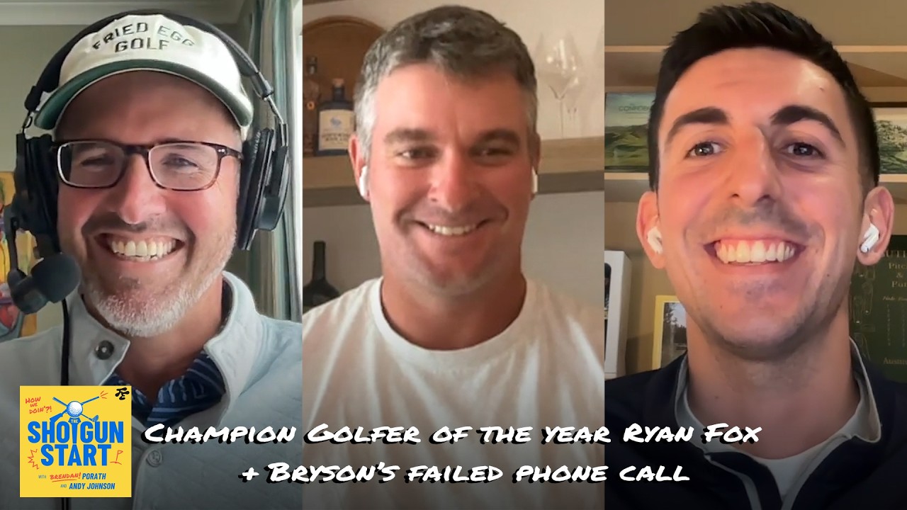 Ryan Fox joins to discuss his Open win, & Bryson reportedly asks to call Trump | The Shotgun Start