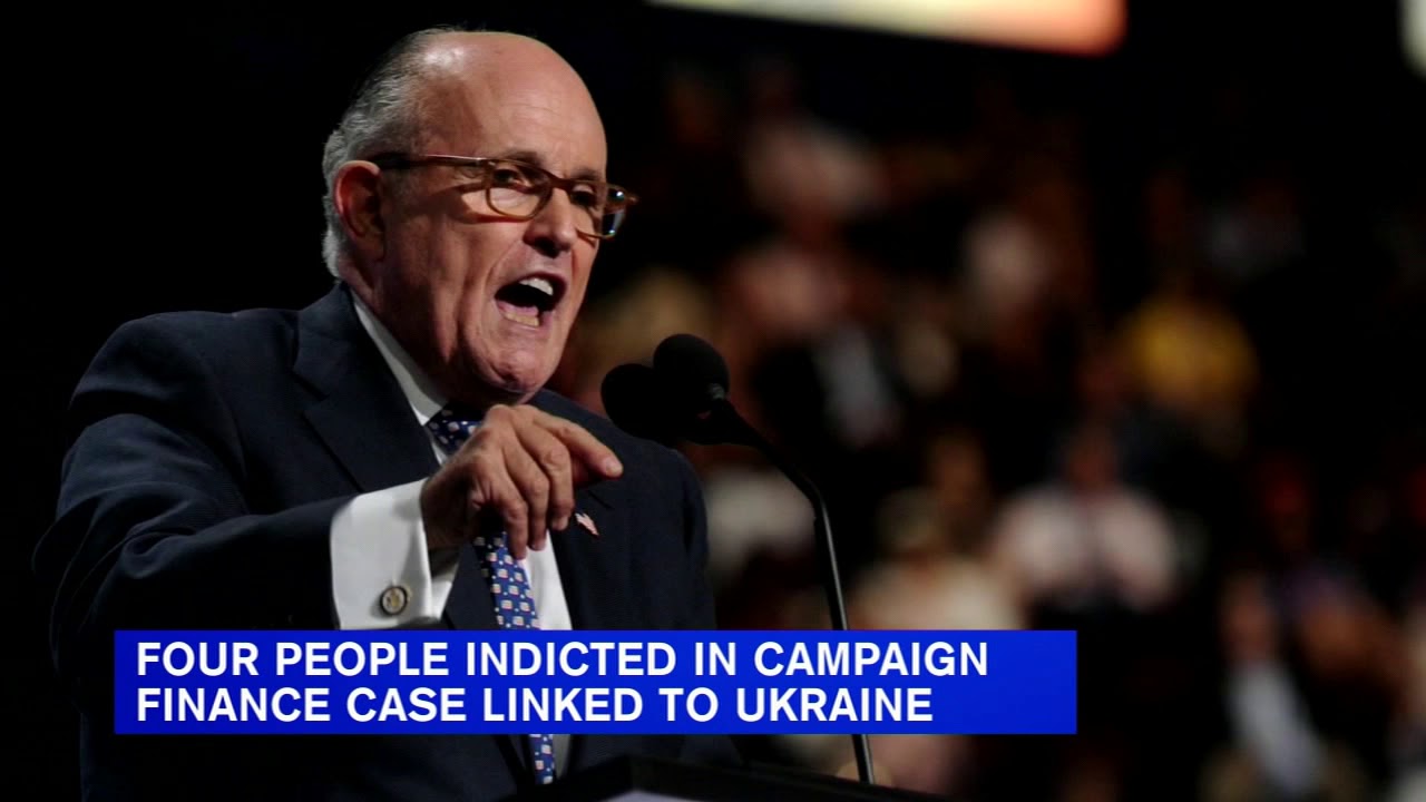 2 Giuliani associates linked to Ukraine arrested on campaign finance charges