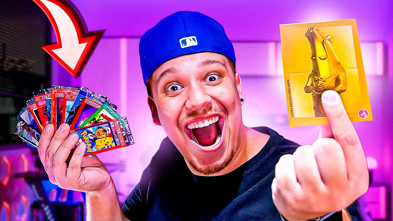 INCRÍVEL! COMPREI TODAS FIGURINHAS DE BAFO DA BANCA!