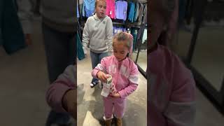 Cute Girl goes SPRING Shopping at REI Anchorage, Alaska #rei #spring #shopping #shorts #viralvideos
