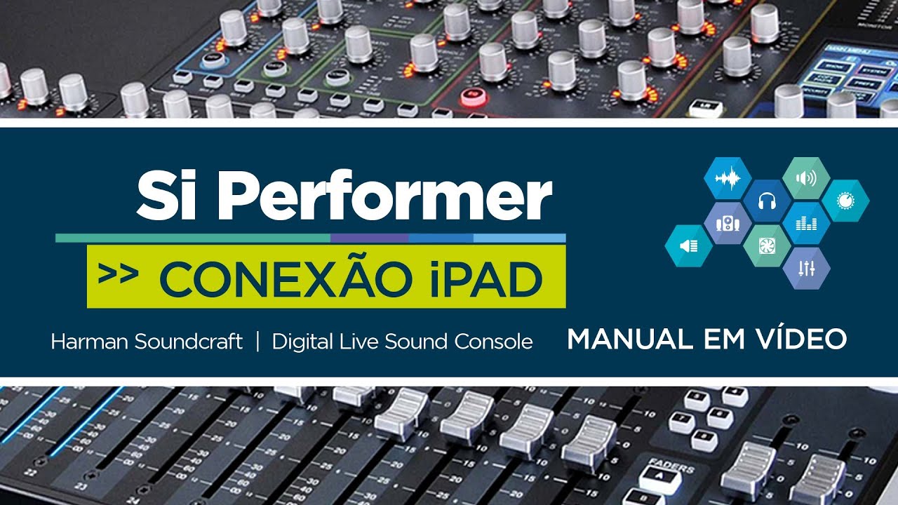 Soundcraft Si Performer - Conexão iPad