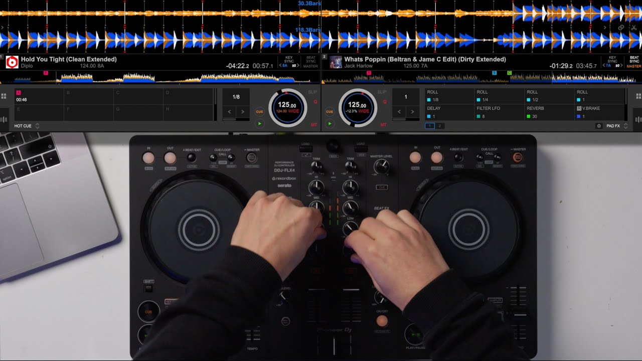 Pioneer DJ DDJ-FLX4 - Full Review & New Features Demo 