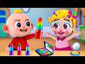 Makeup Mayhem! 💄😱 | Funny Kids Song + More Nursery Rhymes &amp; Kids Songs | PIB Little Songs