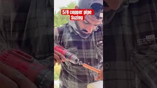 5/8 copper pipe Suzing |hvac|@NAC_AHMEDBAD17 #trending #tools #splitac #diy #shorts #short