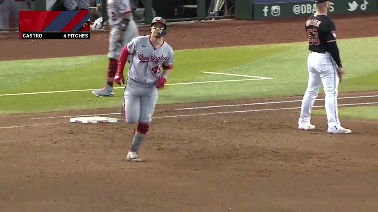 Joey Meneses SMOKES A GO AHEAD HOME RUN IN THE 9TH