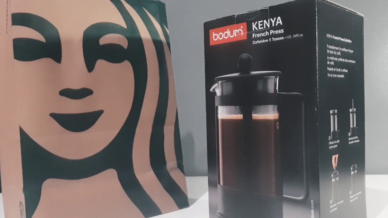 UNBOXING 01 Bodum Kenya French Press YouTube