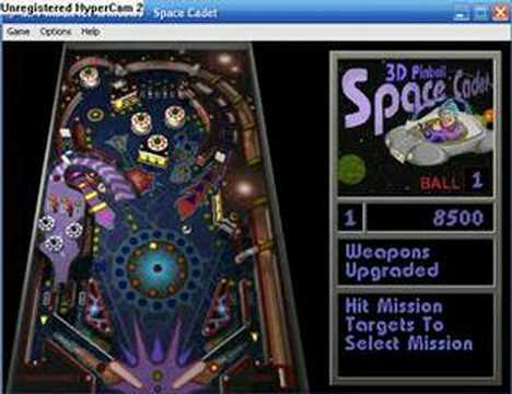 hacking microsoft xp pinball