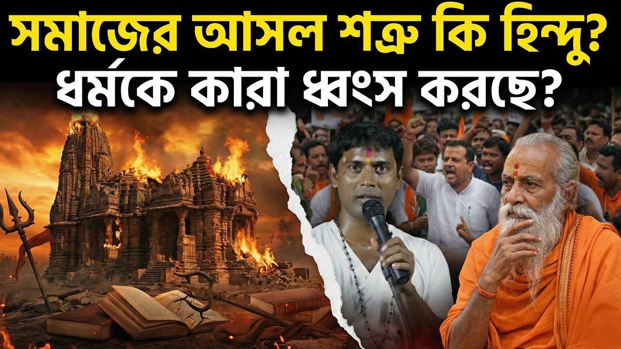 সমাজের আসল শত্রু কি হিন্দু? ধর্মকে ধ্বংস করছে ? Dinokrishna Thakur 2026