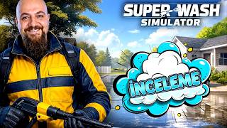 CLEANING TIME 🧽💦 | SUPER WASH SIMULATOR | REVIEW screenshot 1