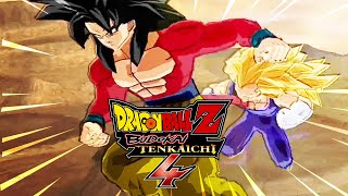 Rematch Hardest difficulty Goku super 4 vs Super 3 Vegeta -TENKAICHI 4 MODE