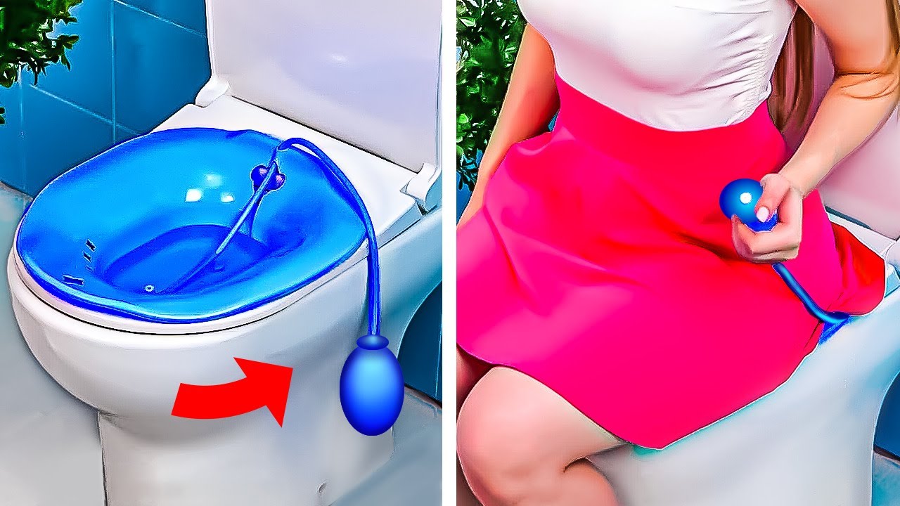 🚽 Toilet Gadgets and Bathroom hacks YouTube