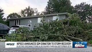 NIPSCO announces $2M storm recovery donation, suspends electric shutoffs for nonpayment