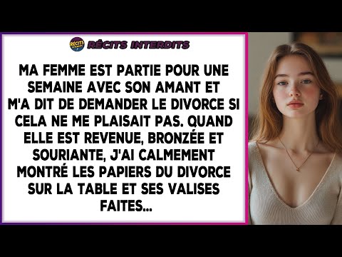 Ma Femme Est Partie Une Semaine Et M'a Mis Au Défi D'agir, Mais Ma Préparation Calme A Parlé Pour...