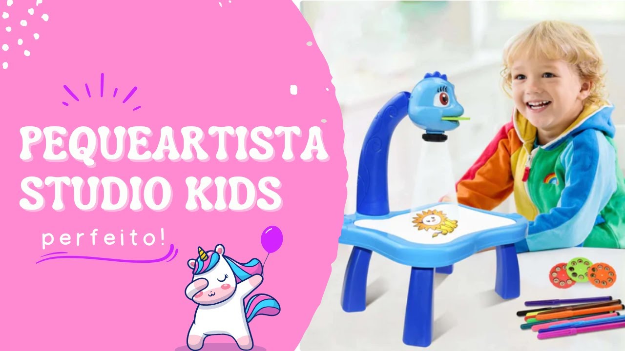 PequeArtista Studio Kids - Mesa Proyector de Dibujos para Niños