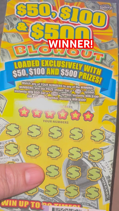 WINNER 🥇 #lottery