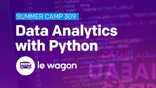Data Analytics with Python | SUMMER CAMP 309