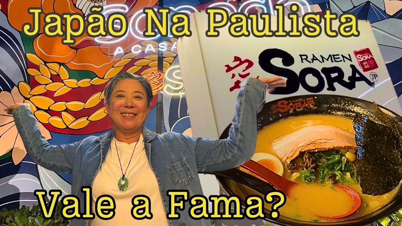SUCESSO NAS REDES:🍜 SORA RAMEN - O NOVO RESTAURANTE do YUMA ONO (Review Raiz #4)