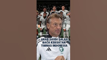 Arab Saudi salah baca kekuatan Timnas Indonesia 😂😂😂