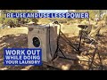How I built a pedal powered washing machine - and giving it a test run