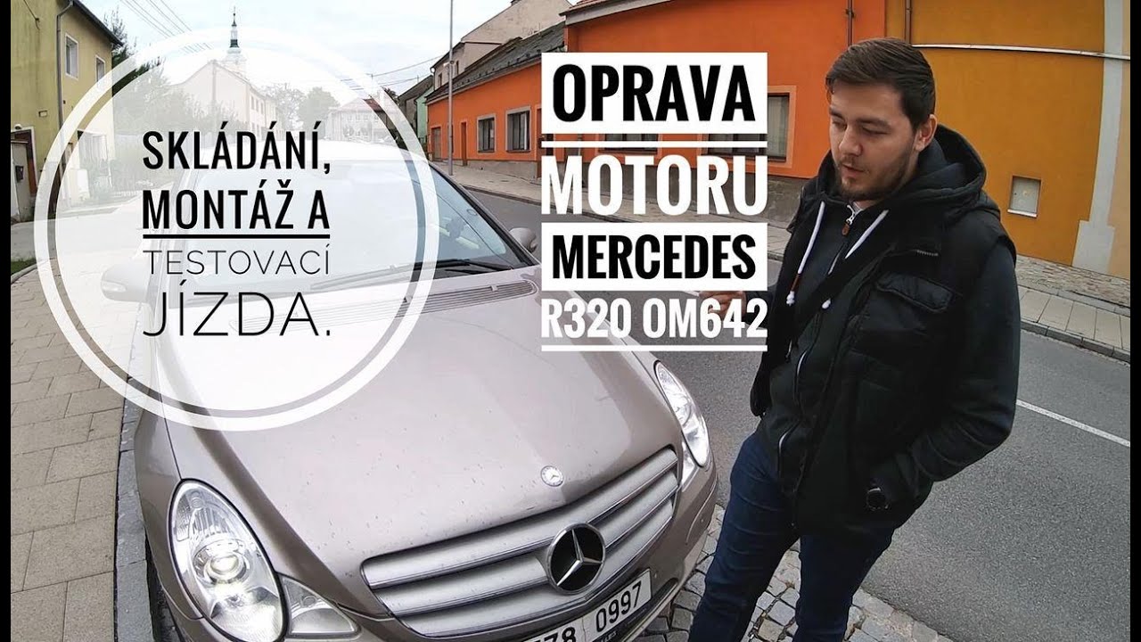 Oprava motoru Mercedes R320 #OM642 #opava  #motoru  #servis #R320  #Mercedes #autoservis