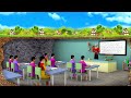    underground school story  3d animated tamil fairy moral stories  maa maa tv