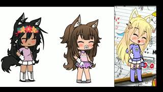 tentando fazer eu minha prima e minha BFF no gacha mod•soft girlღ screenshot 5