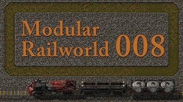 Factorio Modular Railworld #08 - Increasing Throughput