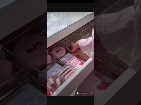 ترتيب درج مكياج