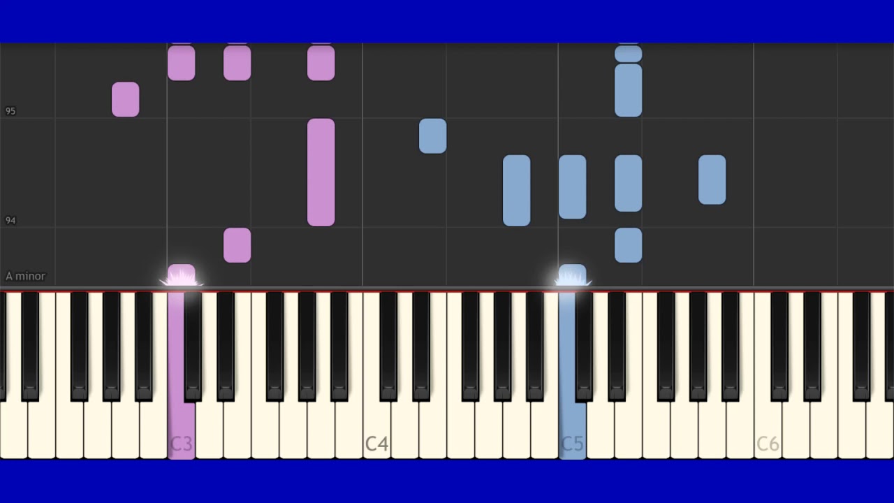 Fatalidad - Julio Jaramillo | Synthesia Piano Tutorial